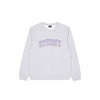 Stussy Outline App Crew - Ash Heather