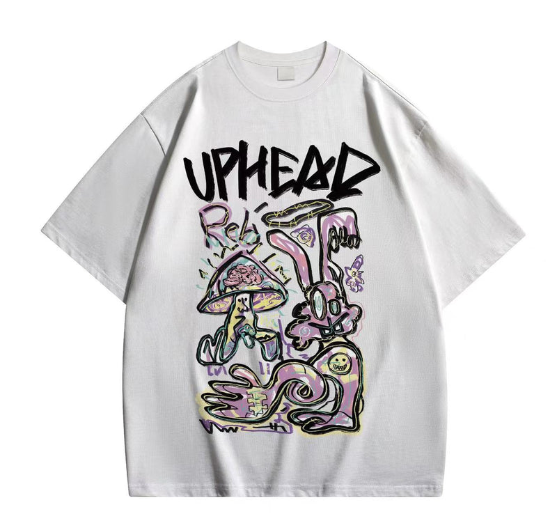 Uphead Reb Mushroom Tee White