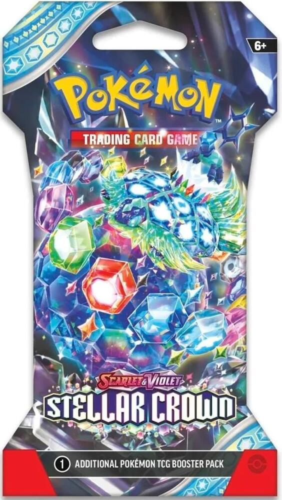 Pokemon Stellar Crown Sleeved Booster Pack - SV07: Stellar Crown (SCR)