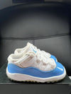 Jordan 11 Retro Low White Black University Blue (TD)（Pre-Owned）