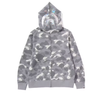 BAPE City Camo Shark Full Zip Hoodie (SS24) Gray