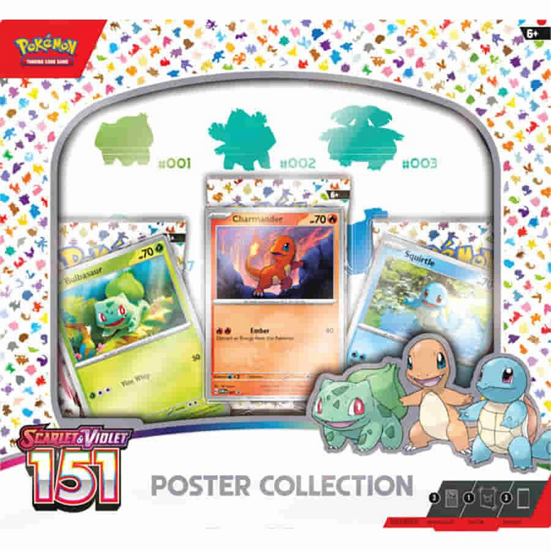 Pokemon 151 poster collection