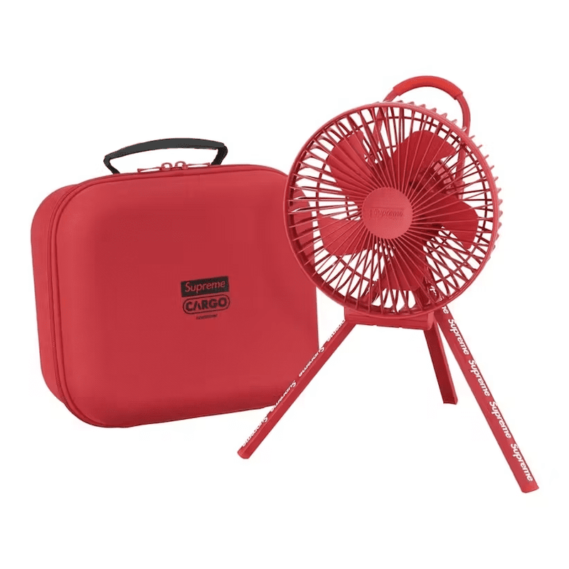 Supreme Cargo Container Electric Fan Red