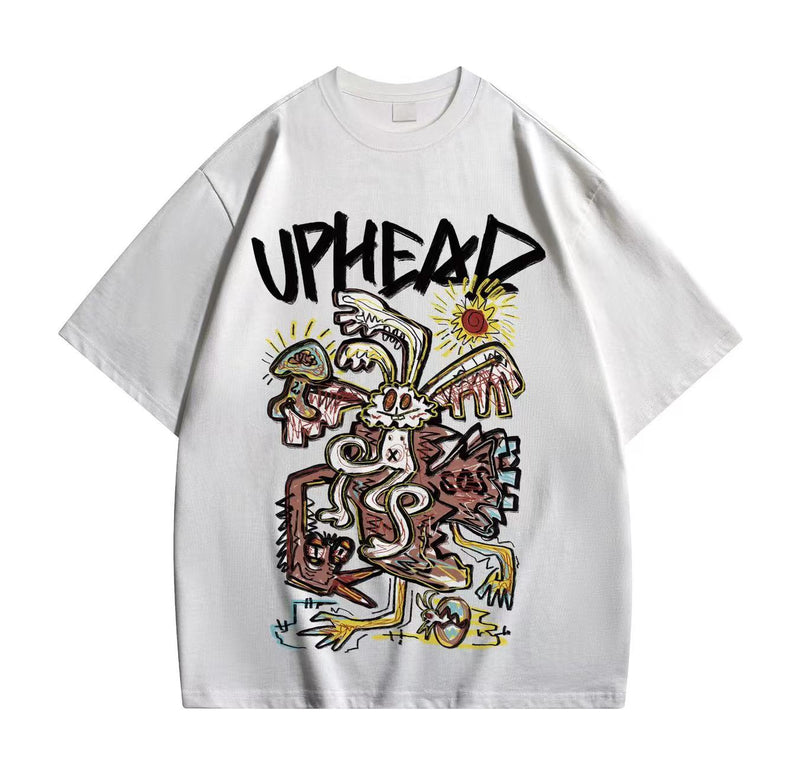 Uphead Sun Bunny Tee White