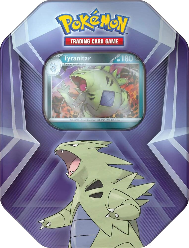 Pokemon Triple Whammy Tin [Tyranitar] - Miscellaneous Cards & Products (MCAP)