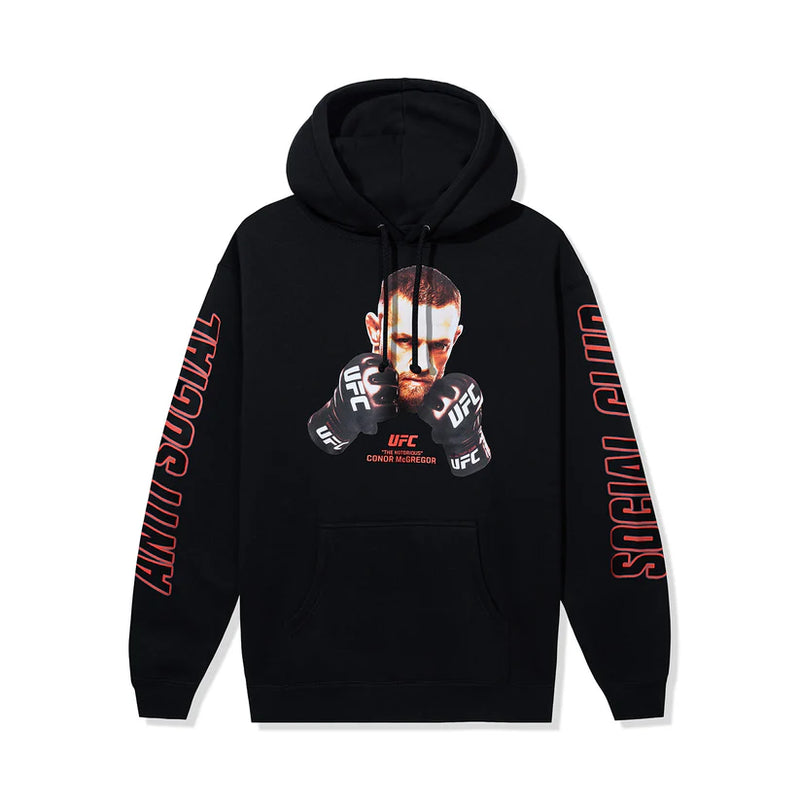 Anti Social Social Club x UFC Notorious Hoodie - Black