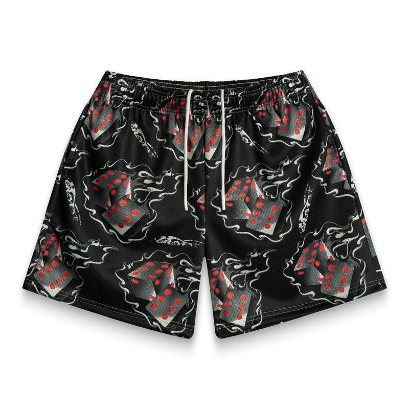 Bravest Studios Black Dice Shorts