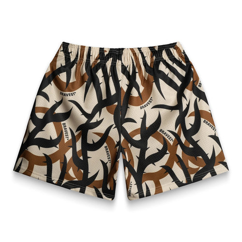 Bravest Studios Brown Thorn Shorts