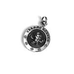 Chrome Hearts Foti Medallion Pendant And Chain