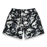 Bravest Studios Black Skelly Shorts