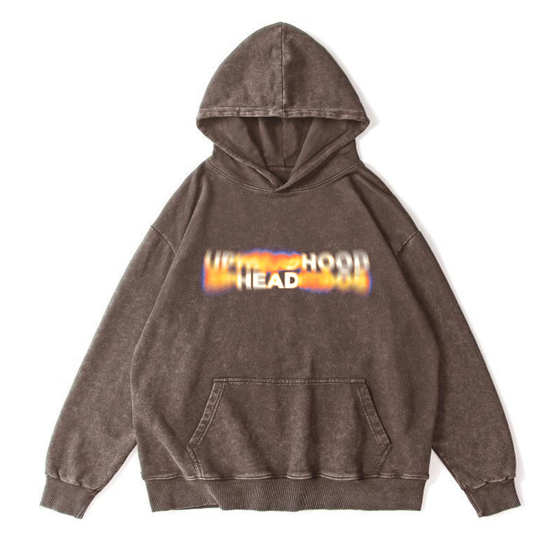 Upheadhood Hoodie Brown