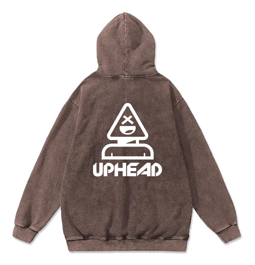 Uphead Middle Logo Hoodie Brown