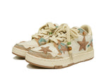 kaalixto Retro Star Sneakers - Brown Limited