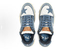 kaalixto Retro Star Sneakers - Denim