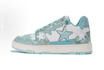 kaalixto Retro Star Sneakers - Green White