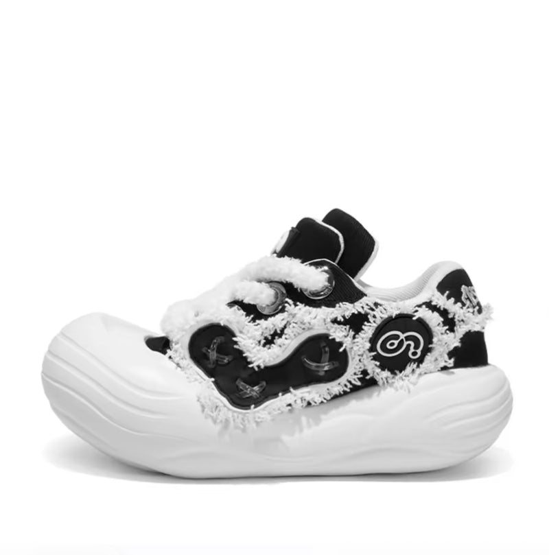 CN Cheese Big Head Shoes-Black