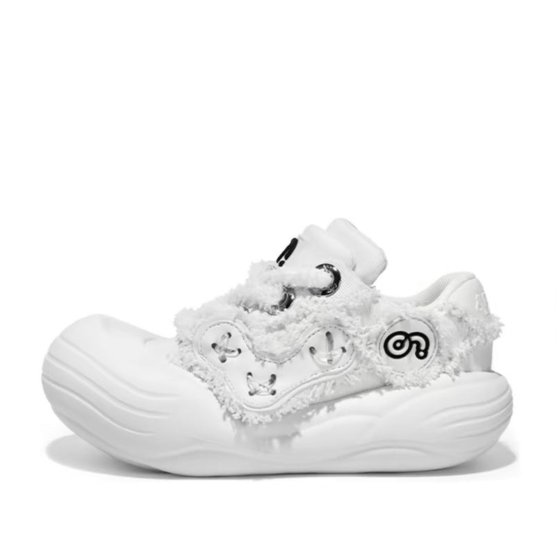CN Cheese Big Head Shoes-White
