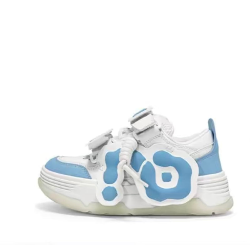 CN Skate Panda Shoes-Blue