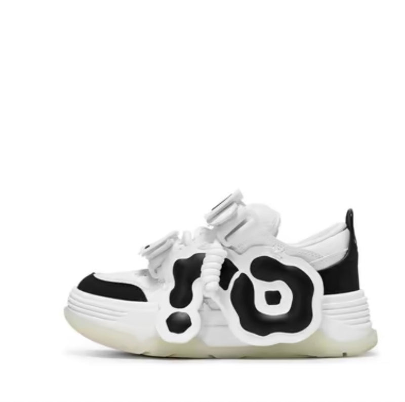 CN Skate Panda Shoes-Black