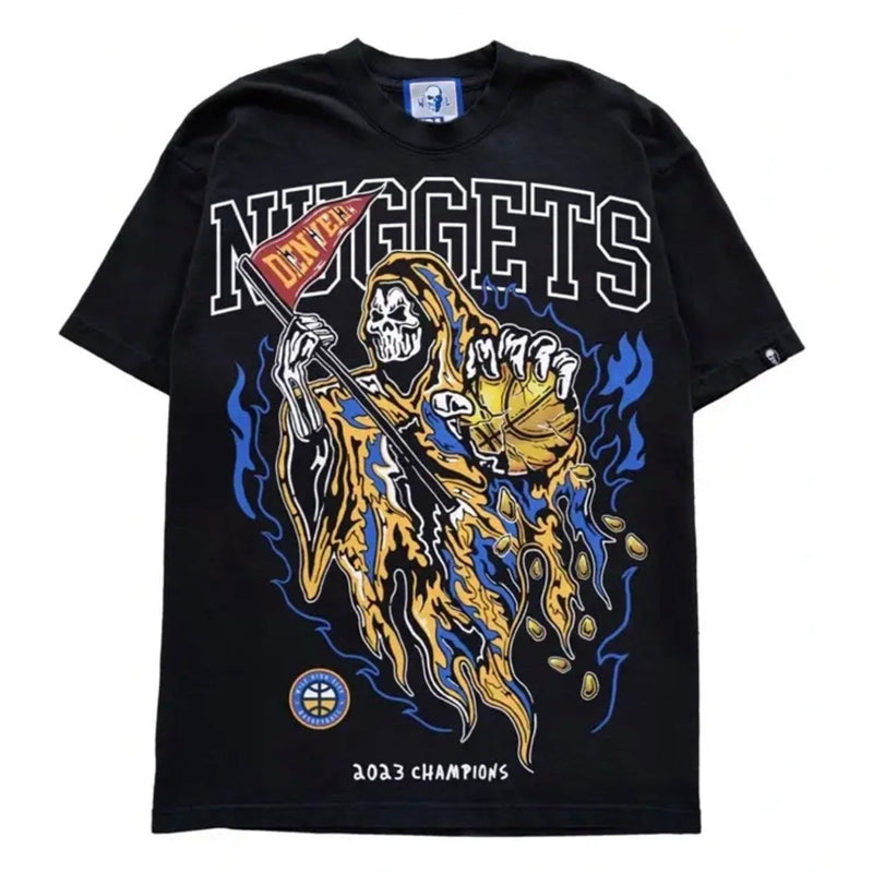 Warren Lotas Denver Nuggets 2023 Champions T-shirt