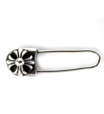 Chrome hearts safety pin earring