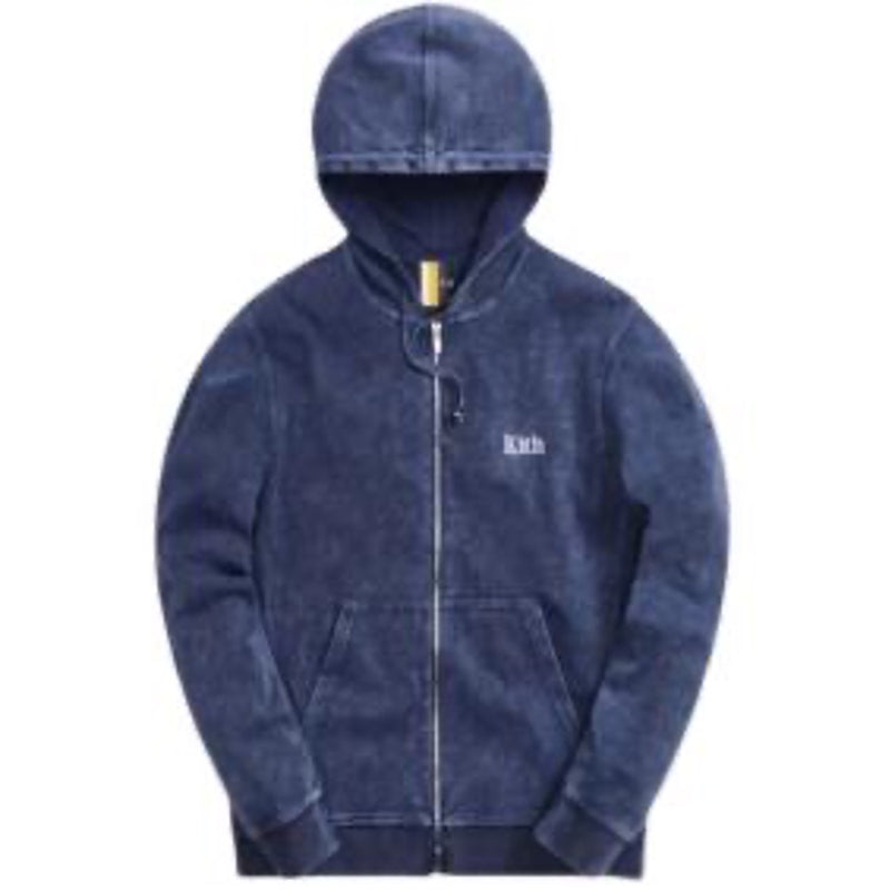 Kith Williams III Zip Up Hoodie - Navy