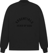 Fear of God Essentials Arch Logo L/S Jet Black