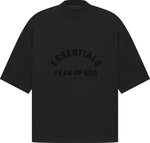 Fear of God Essentials Arch Logo Tee Jet Black