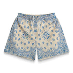 Bravest Studios Paisley Cream Shorts