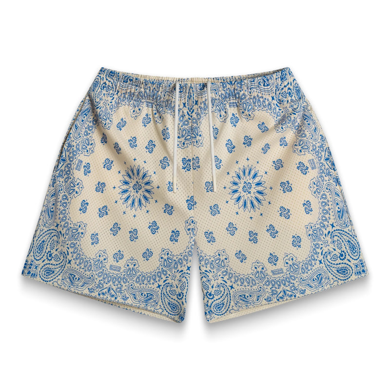 Bravest Studios Paisley Cream Shorts