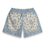 Bravest Studios Paisley Cream Shorts