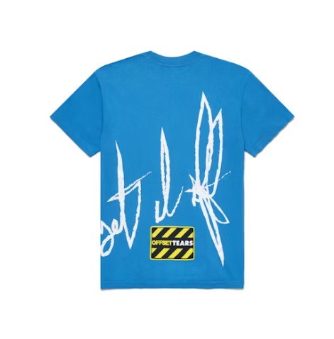 Denim Tears x Offset Set It Off #2 T-shirt Blue