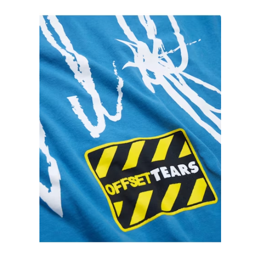 Denim Tears x Offset Set It Off #2 T-shirt Blue