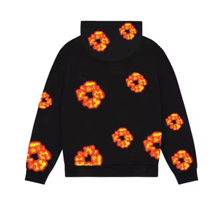 Denim Tears x Offset Wreath Hoodie Black