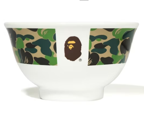 BAPE ABC Camo Rice Bowl Green