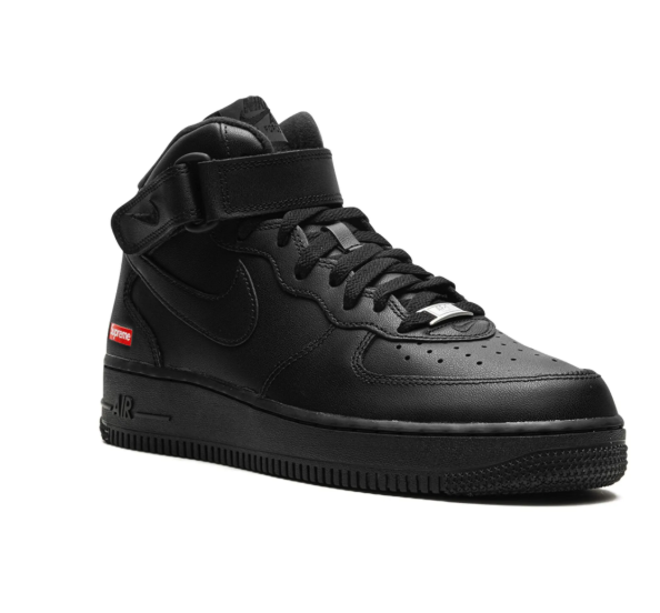 Nike Air Force 1 Mid Supreme Black