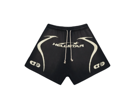Hellstar Warm Up Shorts Black