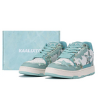 kaalixto Retro Star Sneakers - Green White
