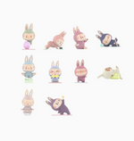Pop Mart Labubu The Monsters Lazy Yoga Series Figures Sealed Case