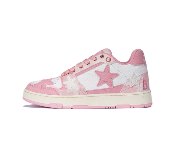 kaalixto Retro Star Sneakers - Pink