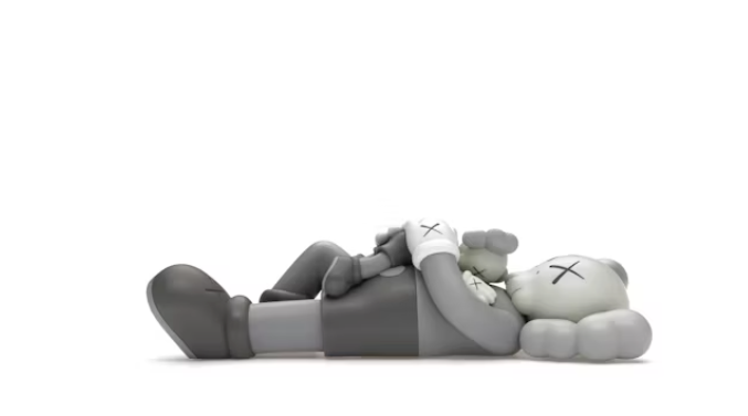 KAWS Holiday Singapore Vinyl Figure Grey
