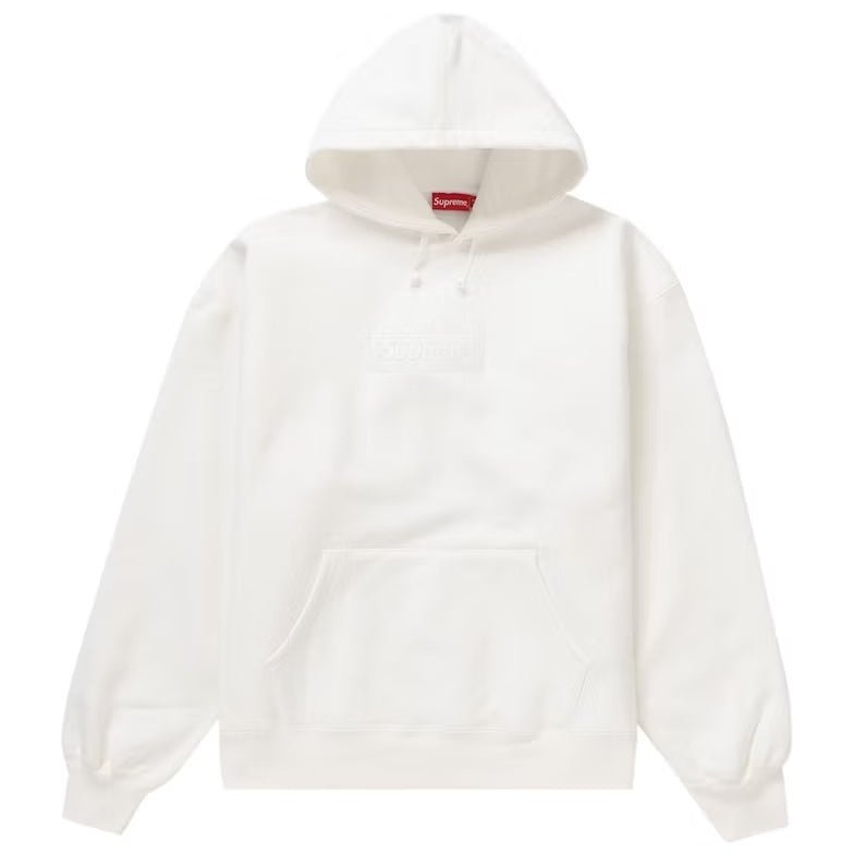 Supreme Box Logo Hooded Sweatshirt (FW23) White