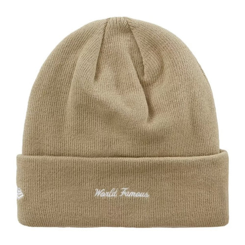 Supreme New Era Box Logo Beanie (FW23) Dark Sand