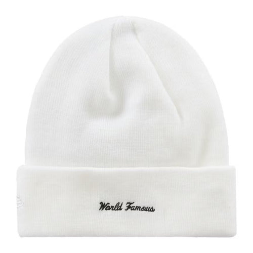 Supreme New Era Box Logo Beanie (FW23) White