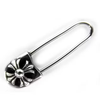 Chrome hearts safety pin earring