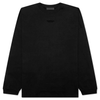 Fear of God Essentials Small Logo L/S Jet Black