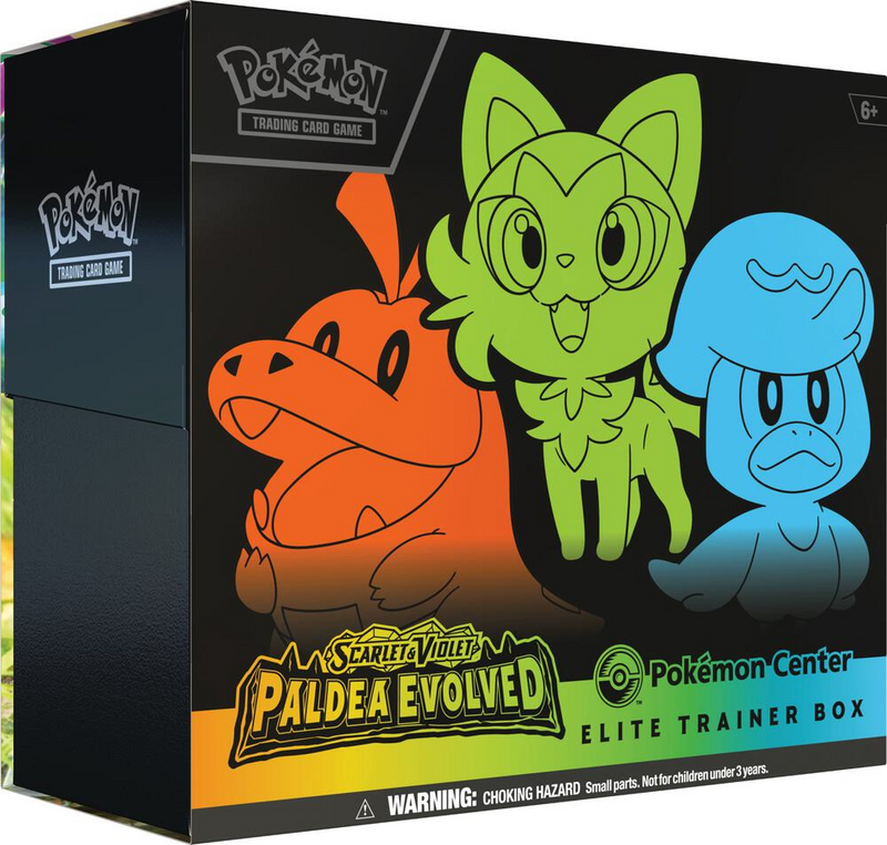 Pokemon Paldea Evolved Pokemon Center Elite Trainer Box（破损）