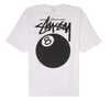 Stussy 8 Ball Tee White