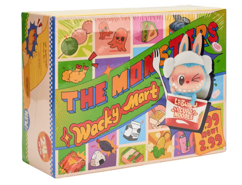 Pop Mart Labubu The Monsters WackyMart Series Figure Sealed Case