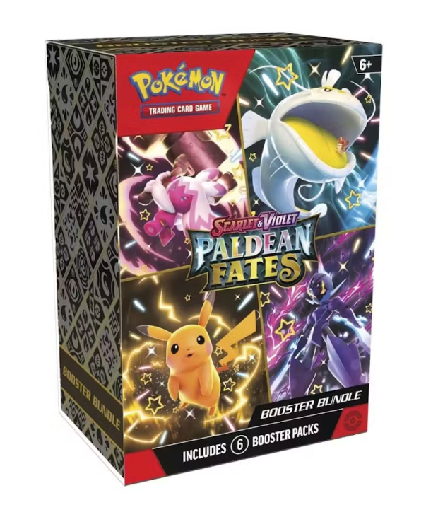 Pokemon Paldean Fates Booter Bundle